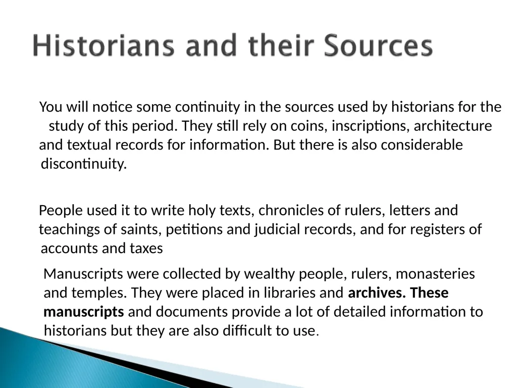 CHAPTER-1 HISTORY If the context in which - slide 4 of 11