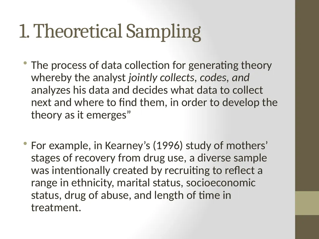 Qualitative Research Approaches Training course in - slide 34 of 80