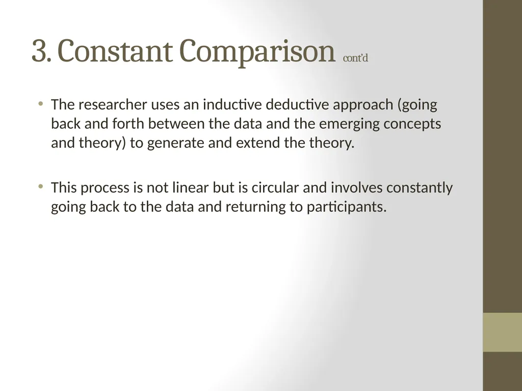 Qualitative Research Approaches Training course in - slide 37 of 80