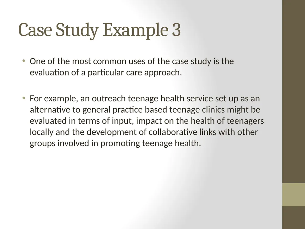 Qualitative Research Approaches Training course in - slide 53 of 80