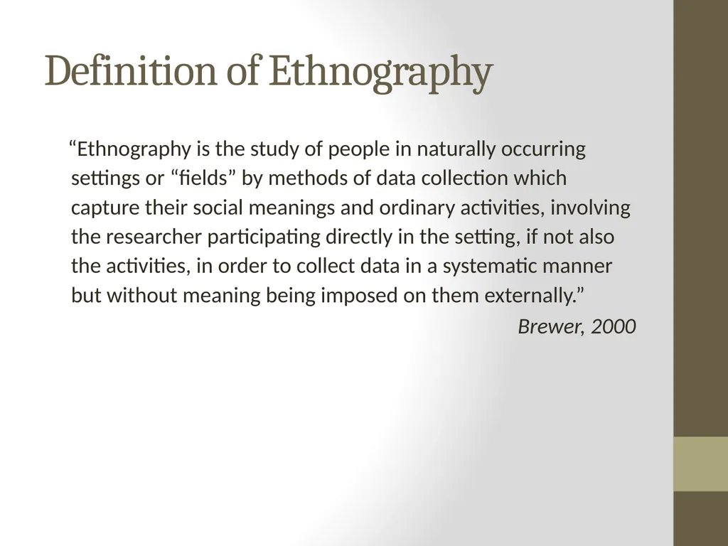 Qualitative Research Approaches Training course in - slide 11 of 80