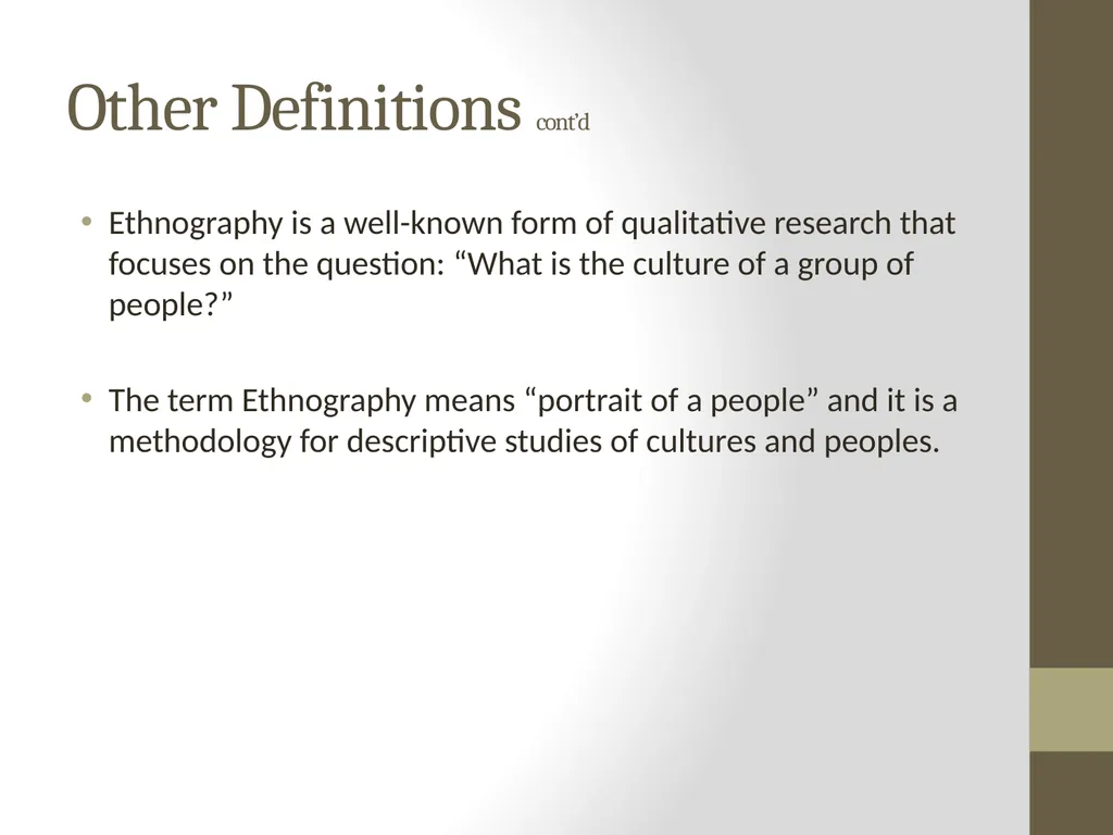 Qualitative Research Approaches Training course in - slide 13 of 80