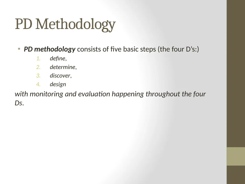 Qualitative Research Approaches Training course in - slide 58 of 80