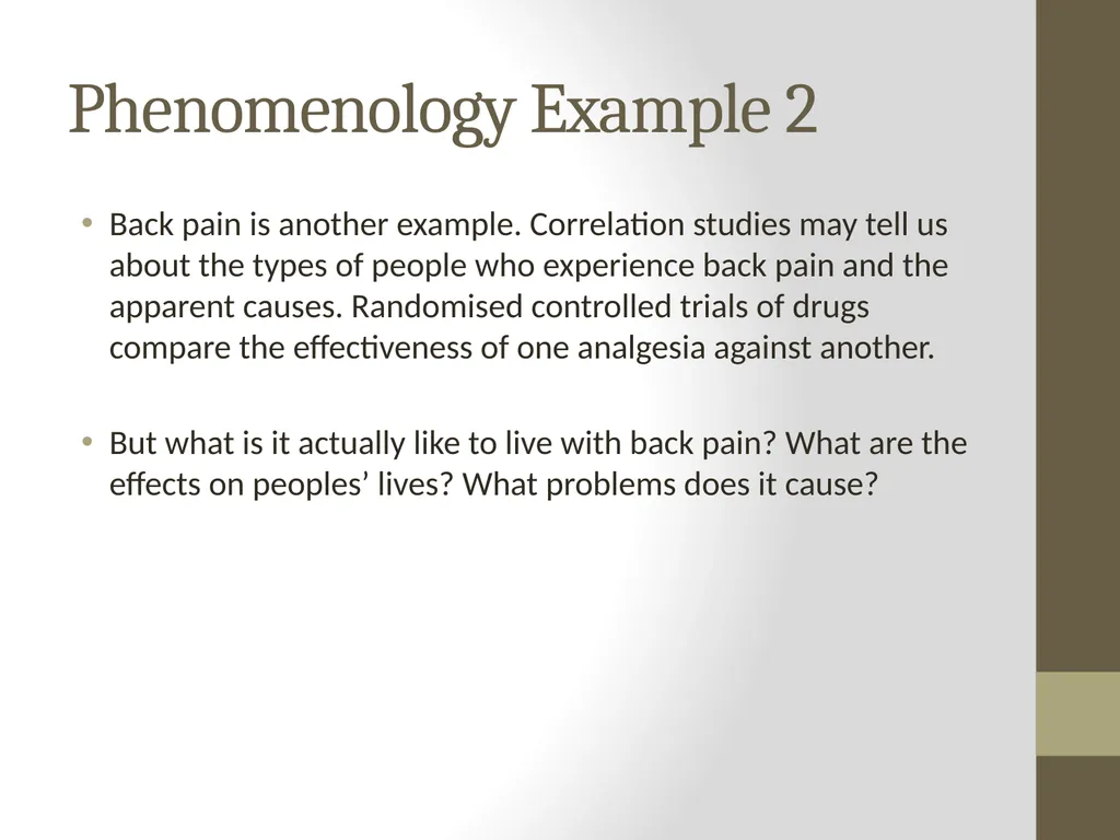 Qualitative Research Approaches Training course in - slide 28 of 80