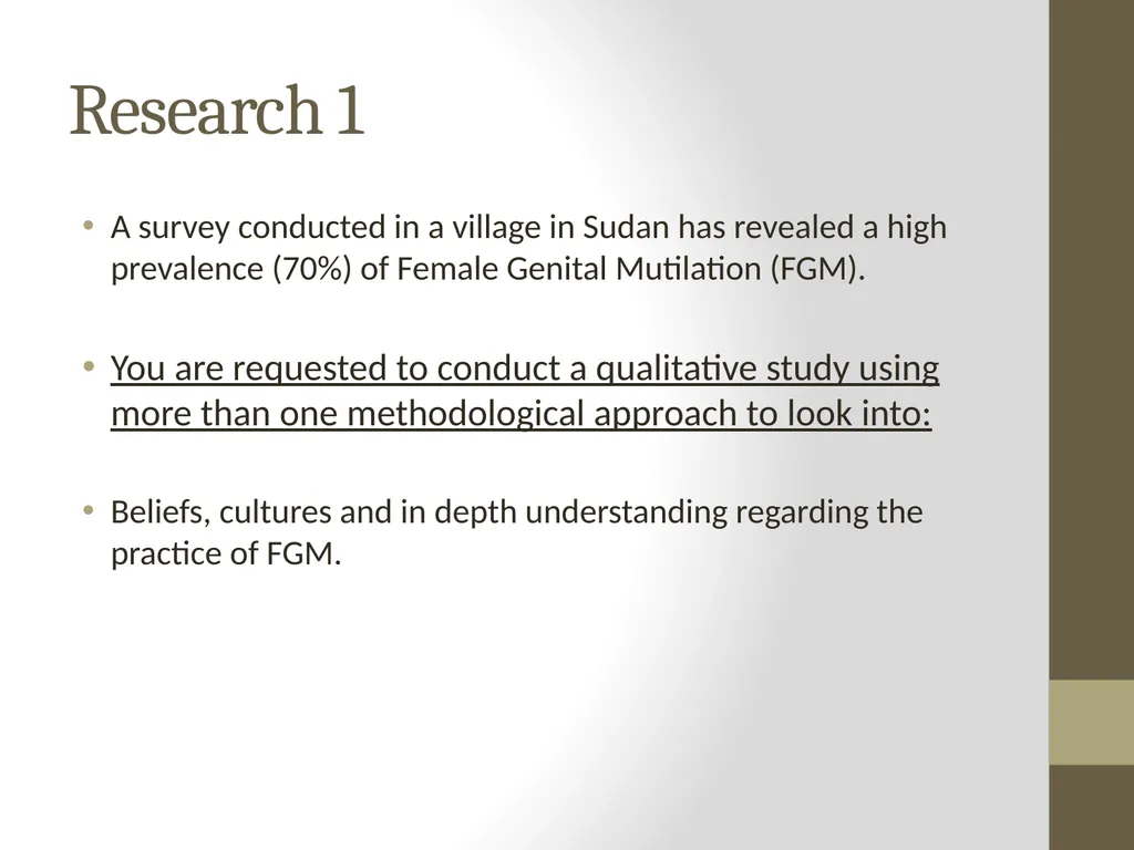 Qualitative Research Approaches Training course in - slide 6 of 80