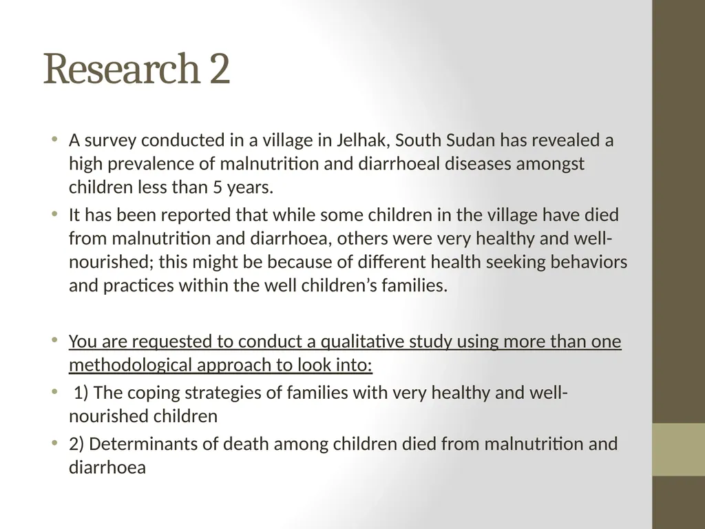 Qualitative Research Approaches Training course in - slide 7 of 80