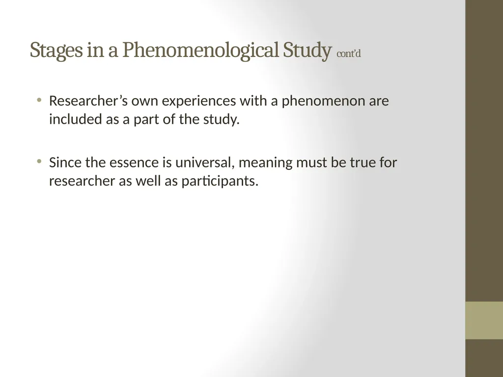 Qualitative Research Approaches Training course in - slide 24 of 80