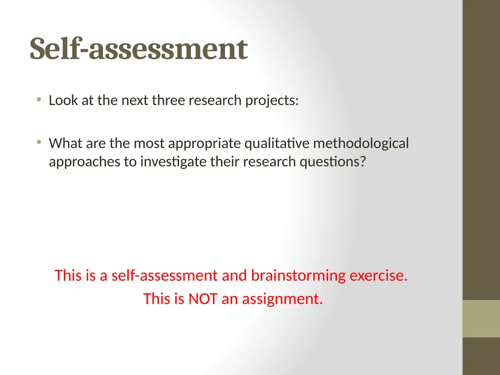 Qualitative Research Approaches Training course in - slide 5 of 80