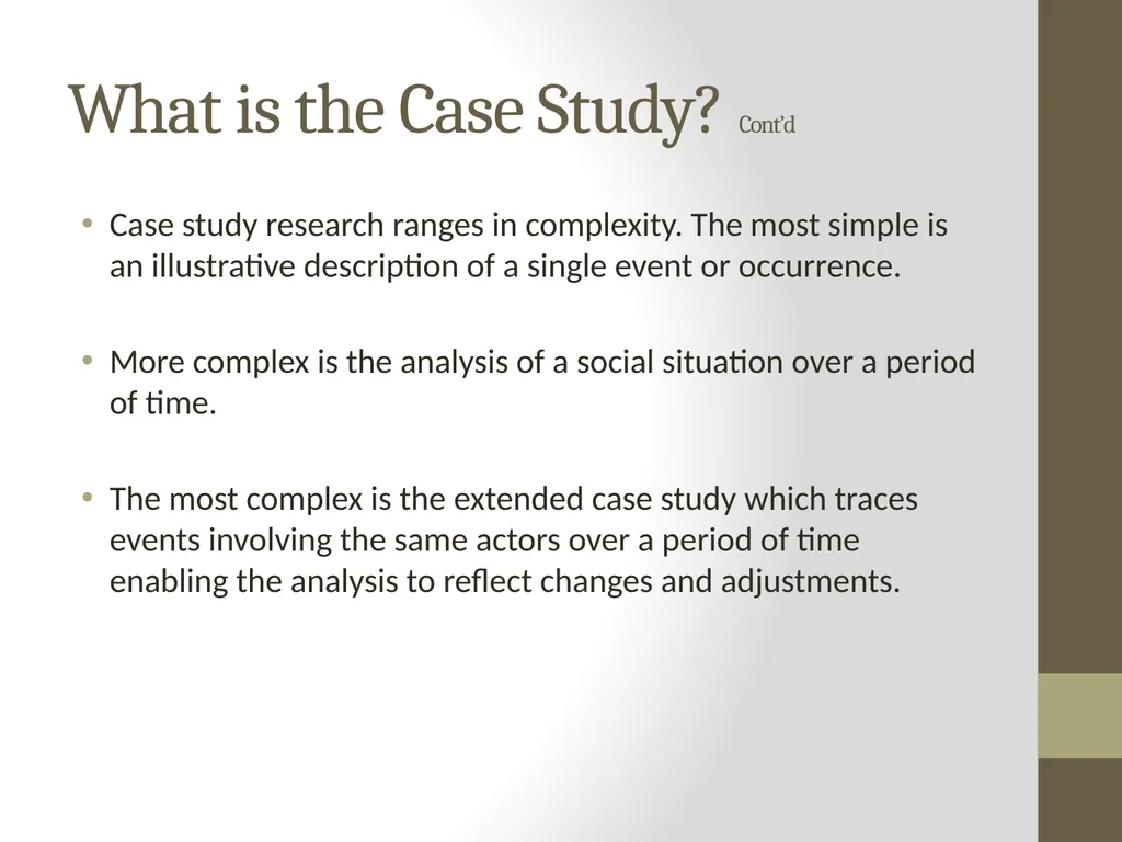 Qualitative Research Approaches Training course in - slide 50 of 80