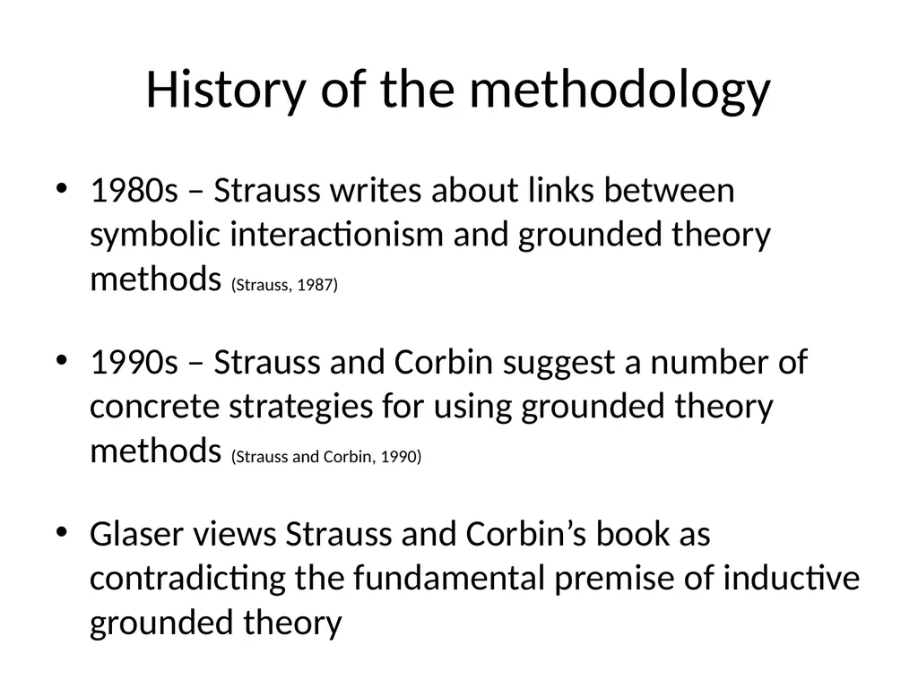 Chapter 7 Grounded theory Mills J, Birks M and - slide 4 of 30
