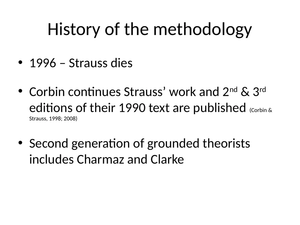 Chapter 7 Grounded theory Mills J, Birks M and - slide 5 of 30