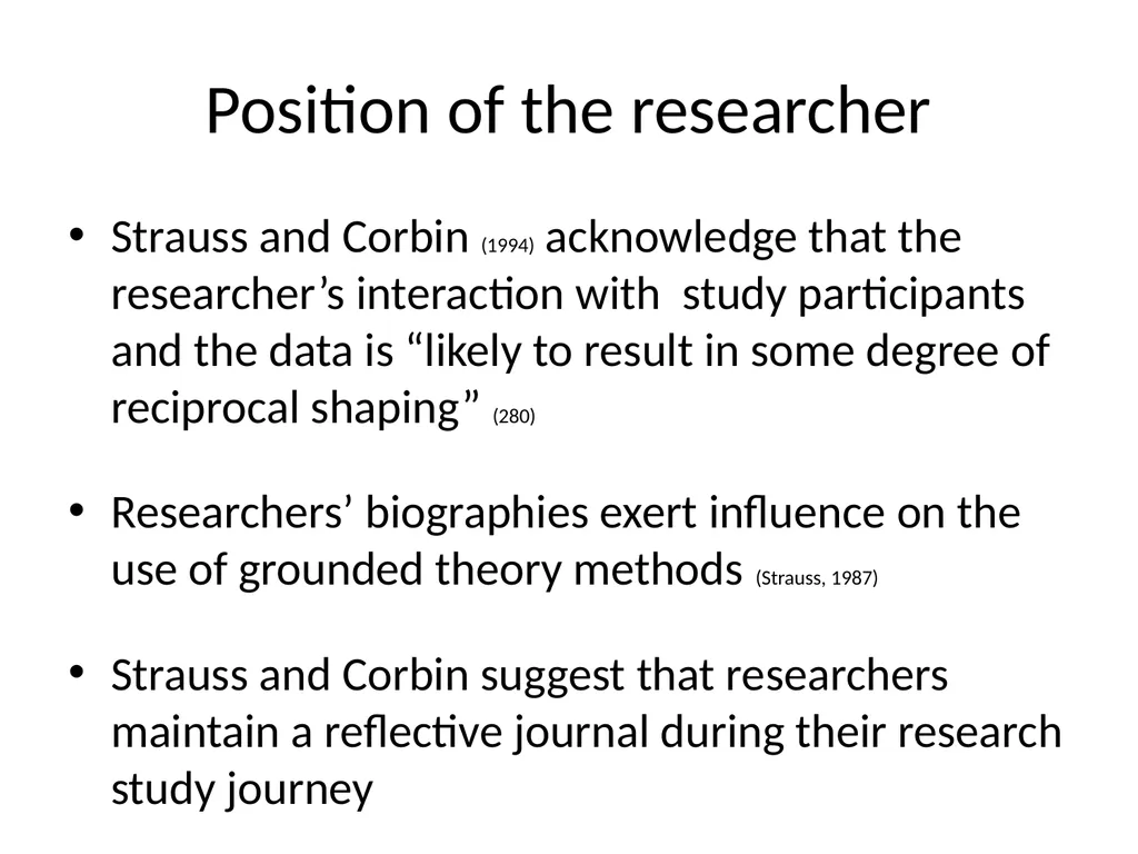 Chapter 7 Grounded theory Mills J, Birks M and - slide 12 of 30