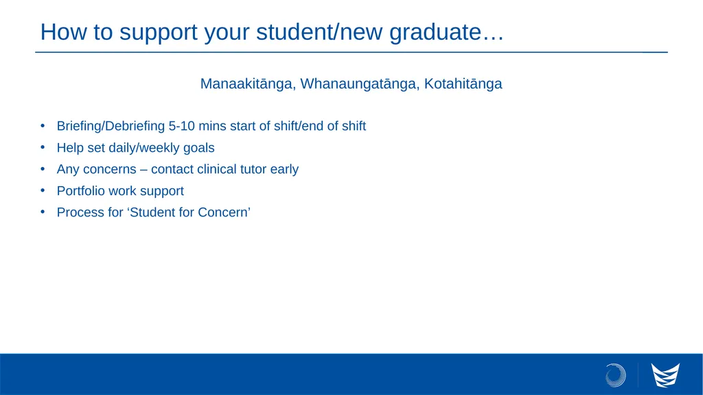 Te Whatu Ora Southern RN Preceptor Course 2023 - slide 9 of 12