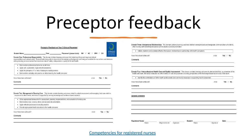 Te Whatu Ora Southern RN Preceptor Course 2023 - slide 8 of 12