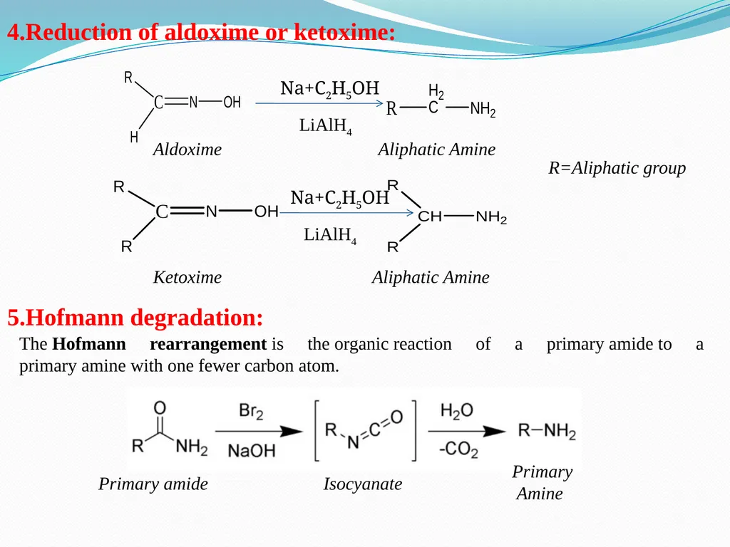 Aliphatic amines Anik Sinha Department of - slide 6 of 19