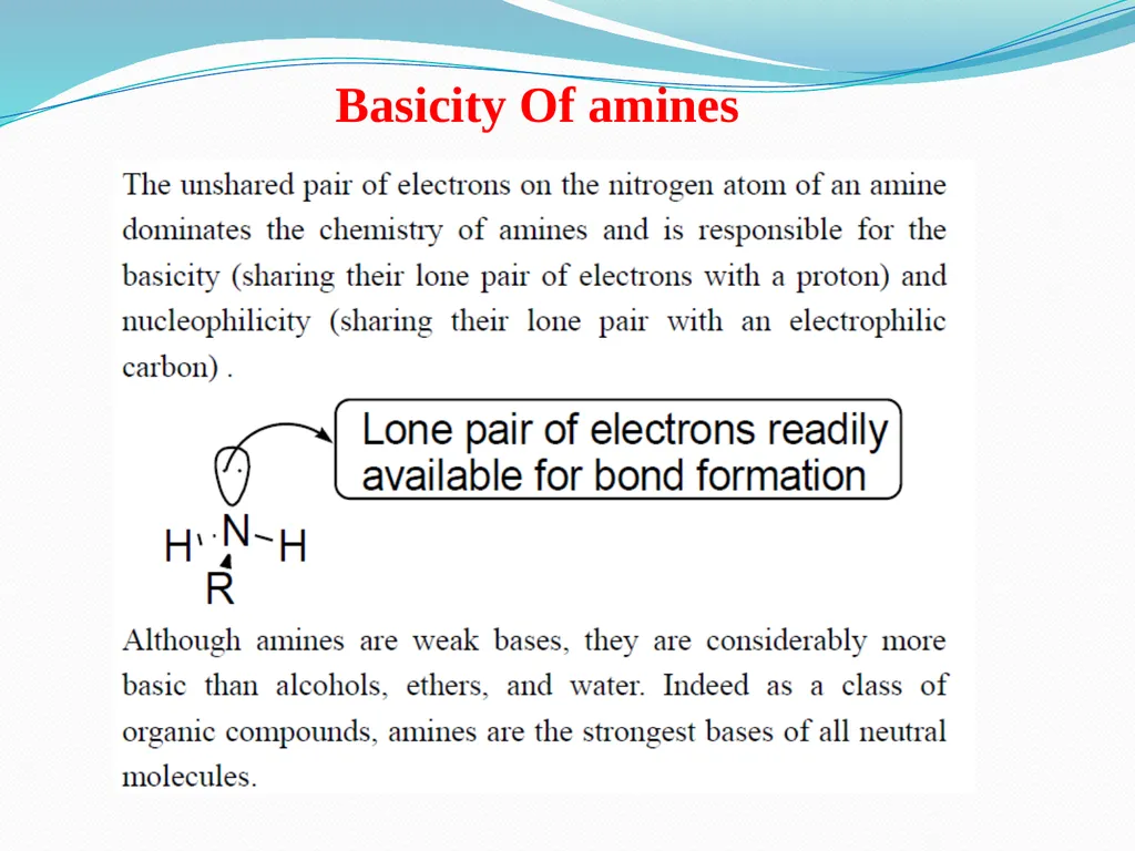 Aliphatic amines Anik Sinha Department of - slide 15 of 19
