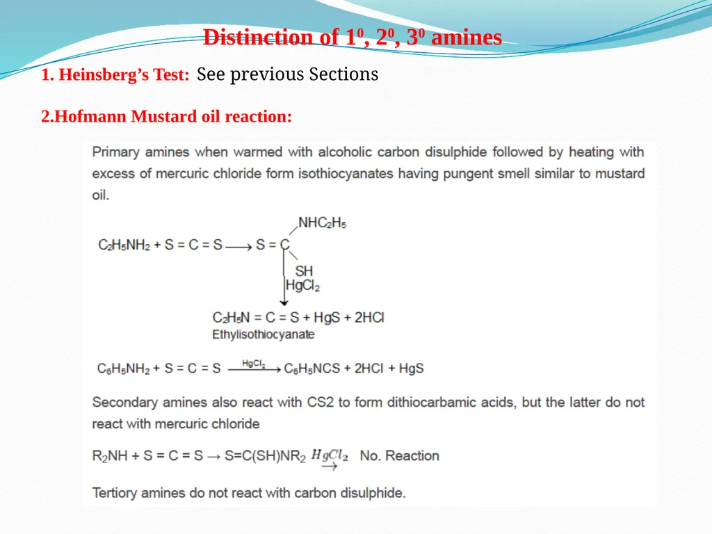 Aliphatic amines Anik Sinha Department of - slide 13 of 19
