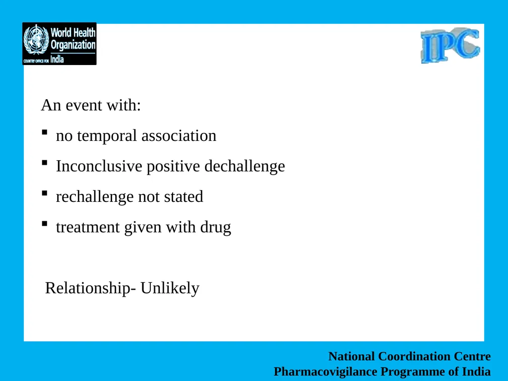 National Coordination Centre Pharmacovigilance - slide 19 of 24