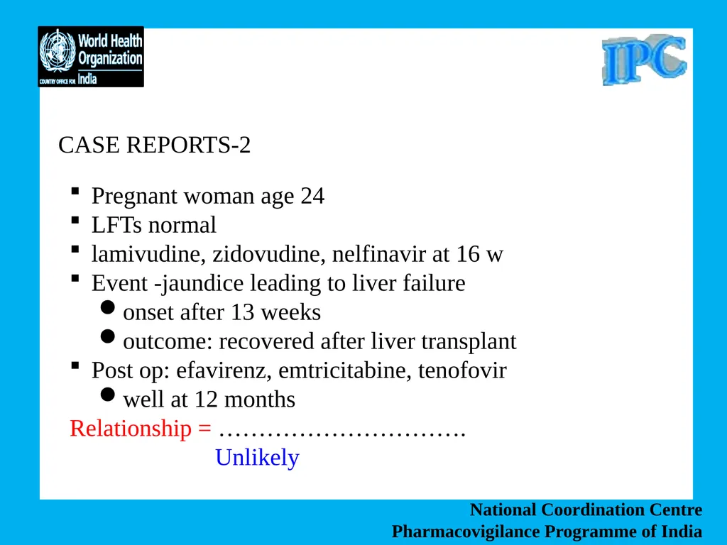 National Coordination Centre Pharmacovigilance - slide 23 of 24