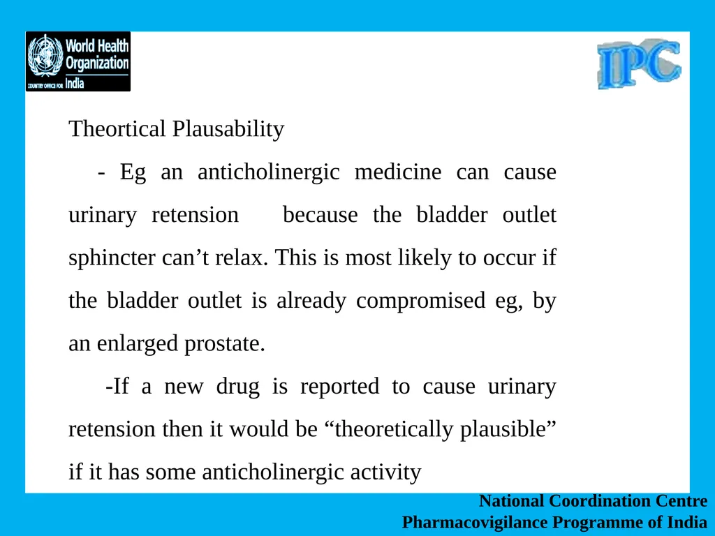 National Coordination Centre Pharmacovigilance - slide 11 of 24