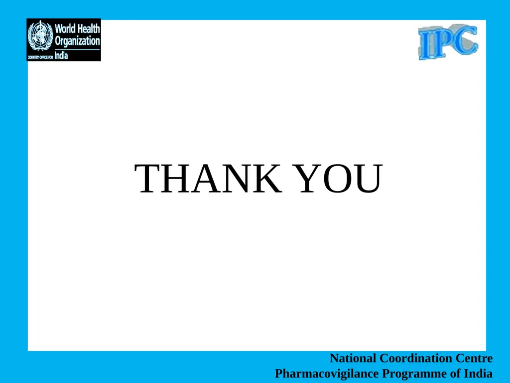 National Coordination Centre Pharmacovigilance - slide 24 of 24
