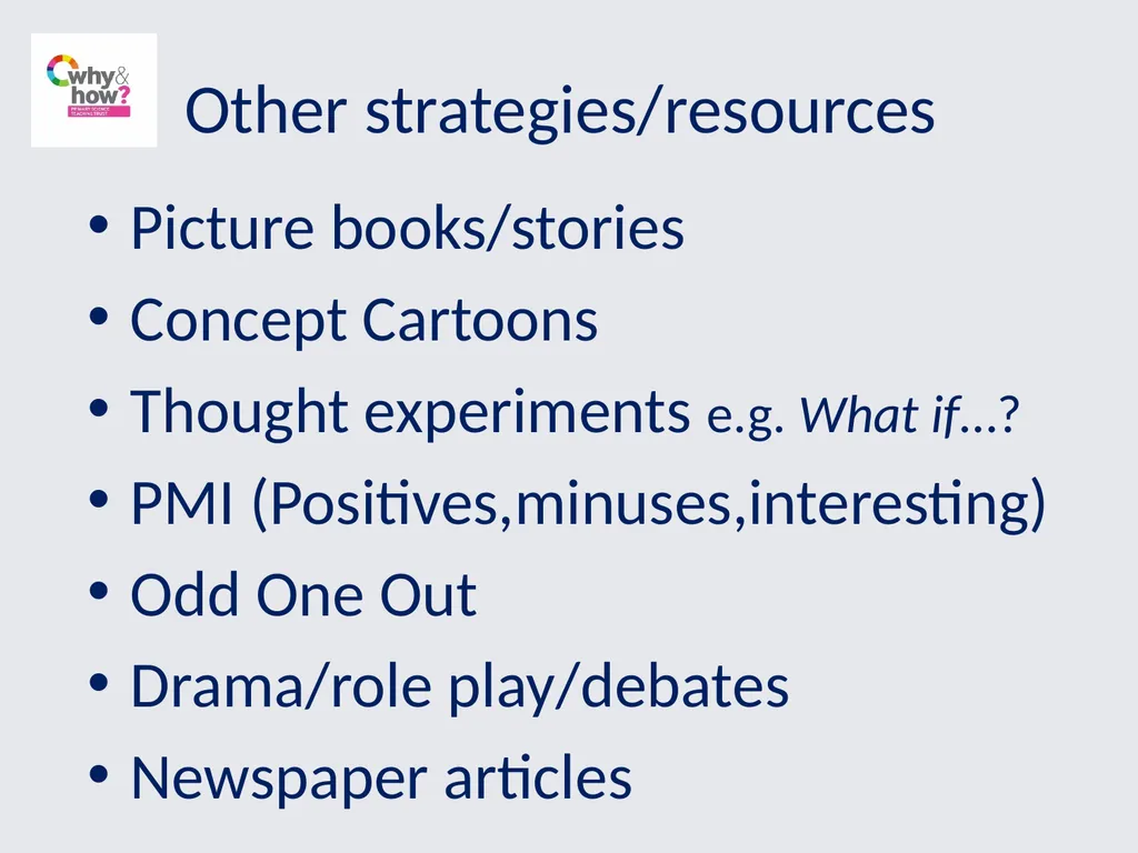 Philosophical Thinking in Primary Science Jude - slide 19 of 26