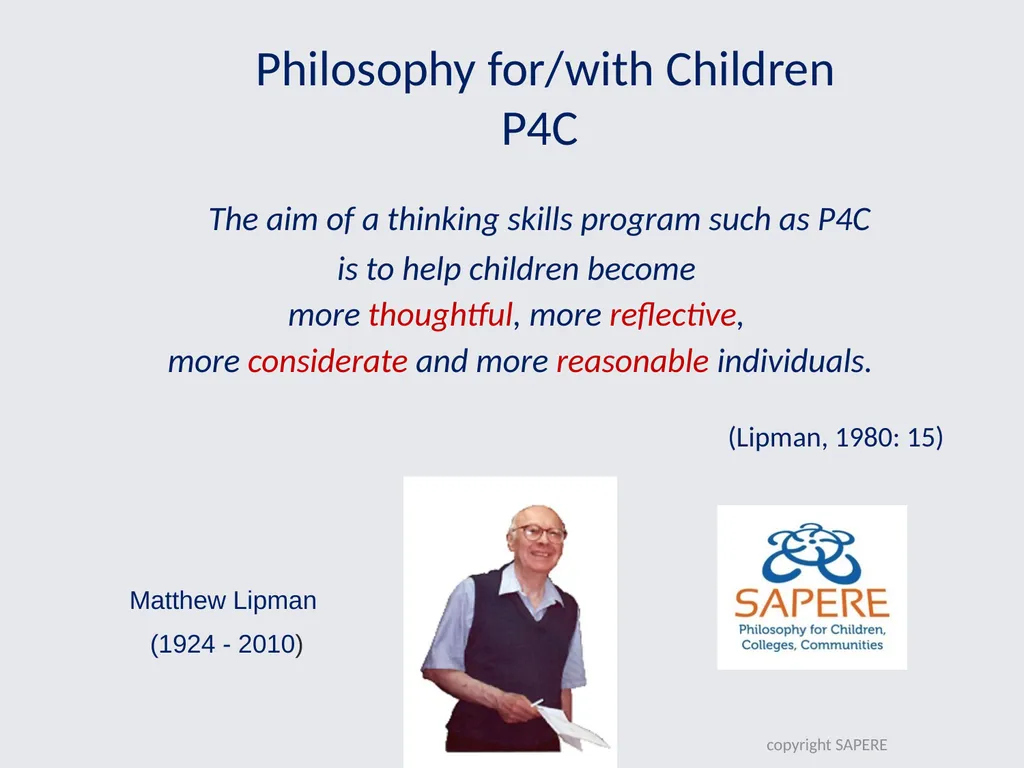 Philosophical Thinking in Primary Science Jude - slide 3 of 26