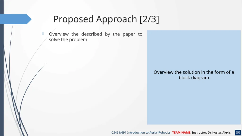 CS491/691: Introduction to Aerial Robotics YOUR - slide 4 of 6