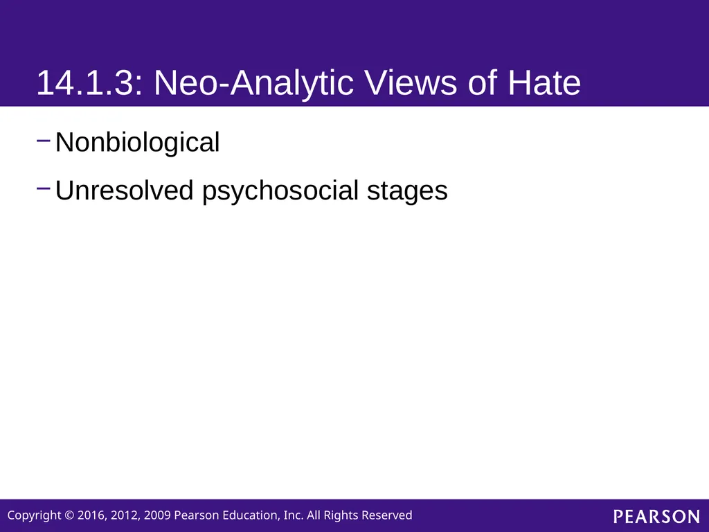 Personality Sixth edition Chapter 14 Love and Hate - slide 8 of 24
