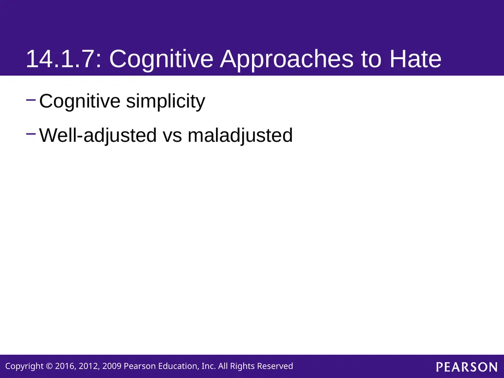 Personality Sixth edition Chapter 14 Love and Hate - slide 12 of 24