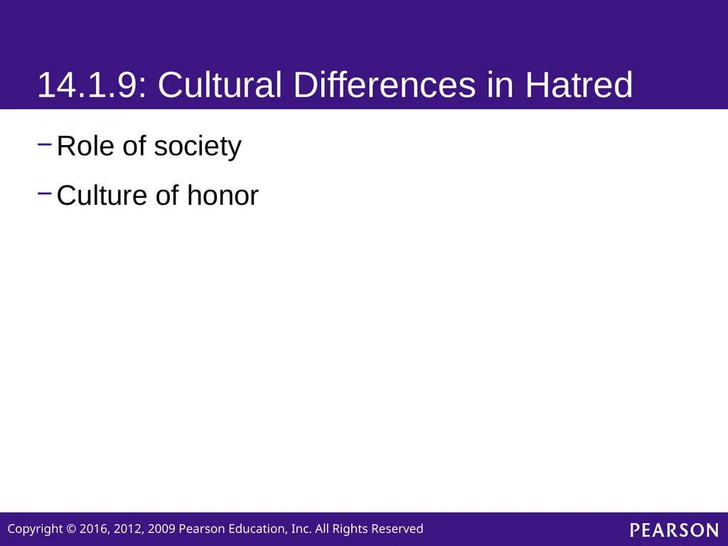 Personality Sixth edition Chapter 14 Love and Hate - slide 14 of 24