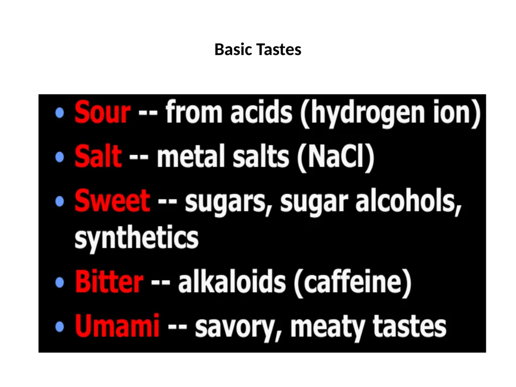 Unit II: Sensory Evaluation (Part I) By: Dr. R. K. - slide 8 of 9