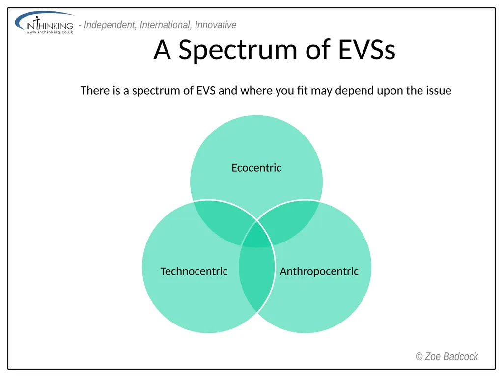 Environmental Value Systems Environmental Value - slide 5 of 11