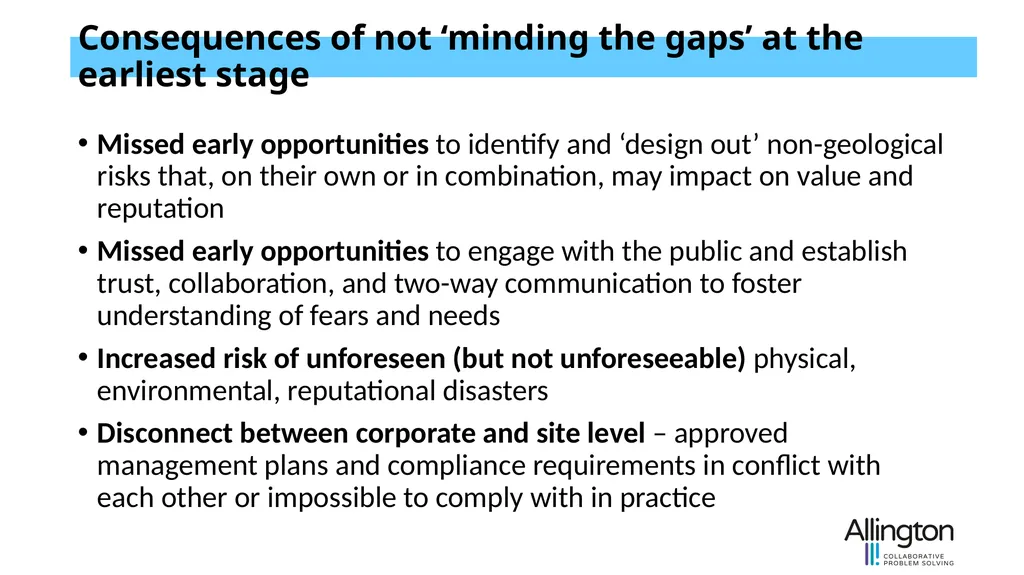 Mind the gaps! Transforming the value of - slide 12 of 15