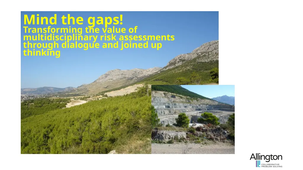 Mind the gaps! Transforming the value of - slide 1 of 15