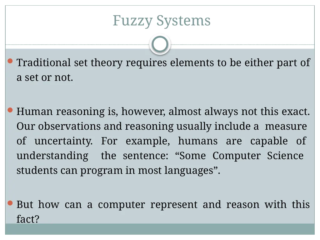 Chapter One :Introduction Computational - slide 19 of 22