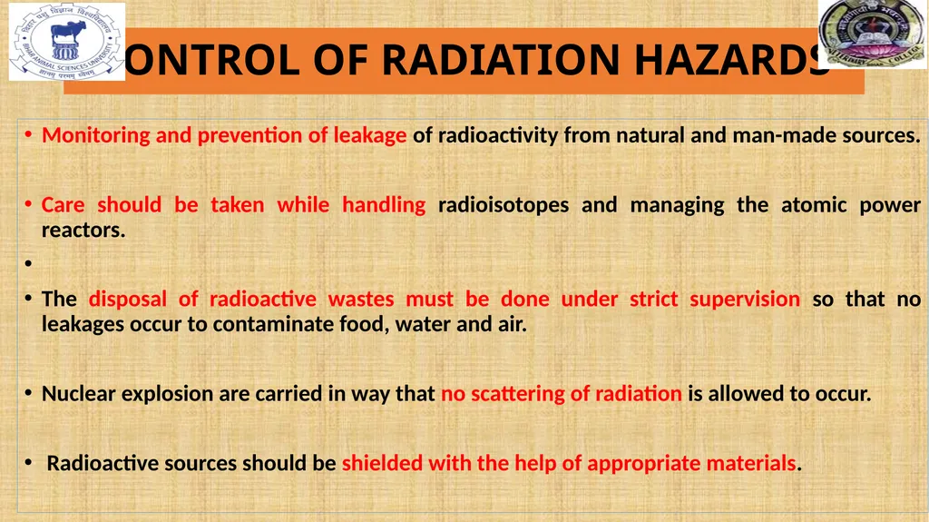 RADIATION POLLUTION RADIATION Radiation refers to - slide 12 of 15