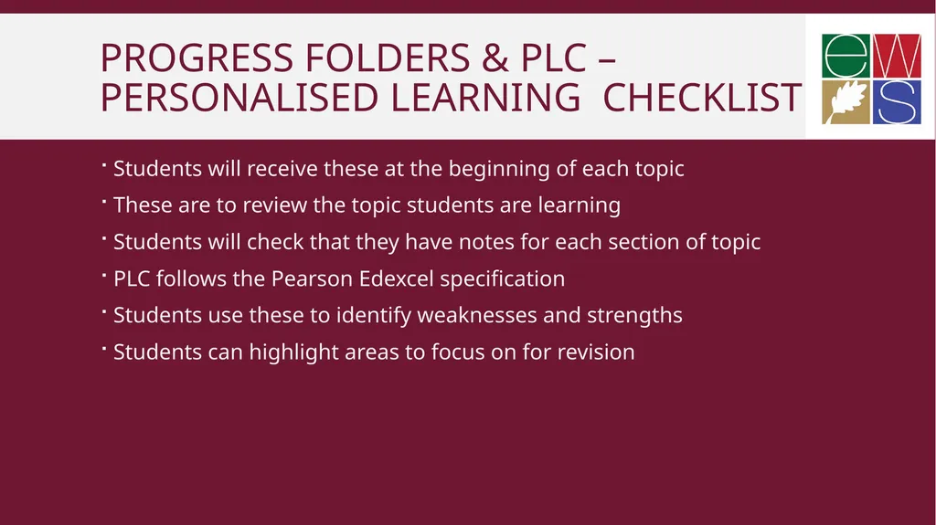 GCSE Science Parent information evening Mr L - slide 10 of 13