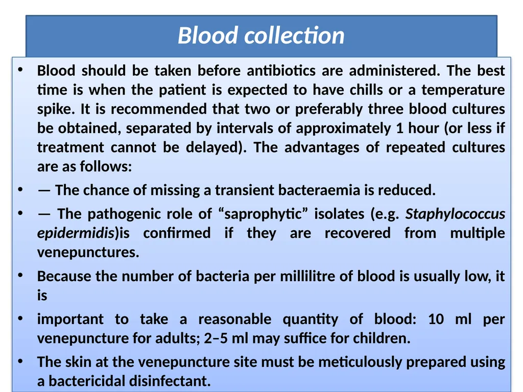 Serological tests A serology blood test is - slide 14 of 18