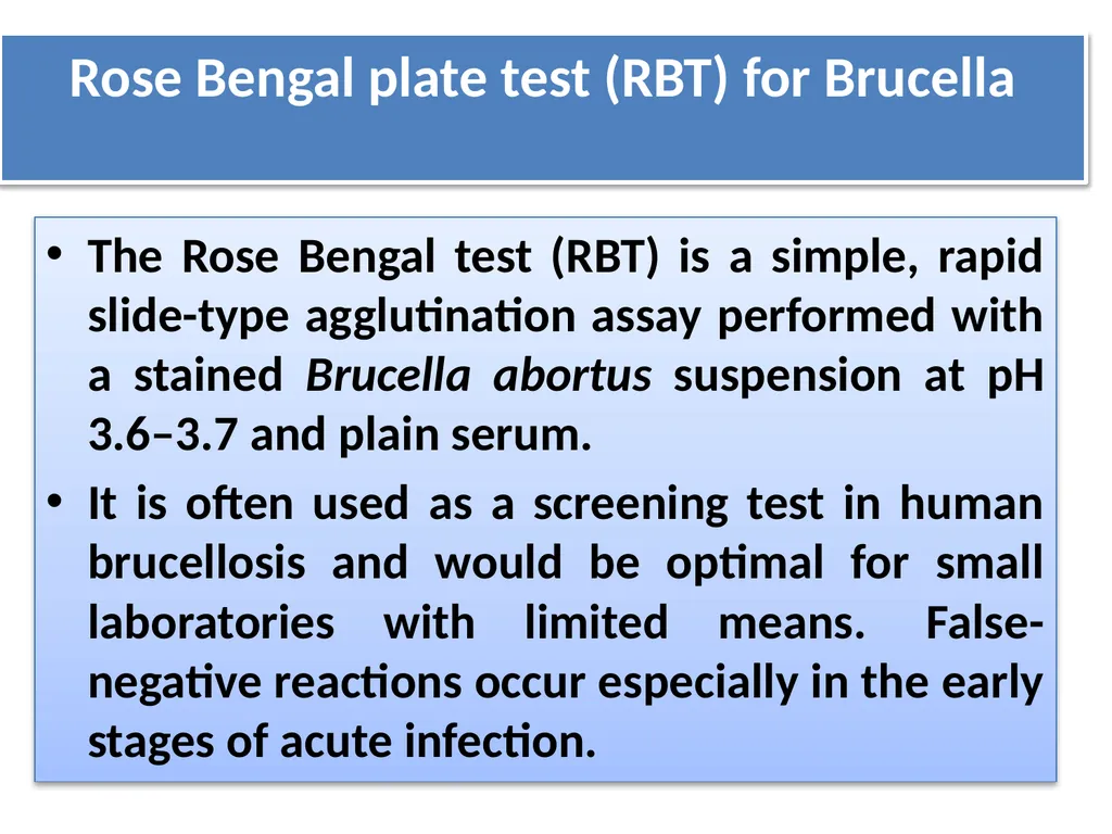 Serological tests A serology blood test is - slide 3 of 18