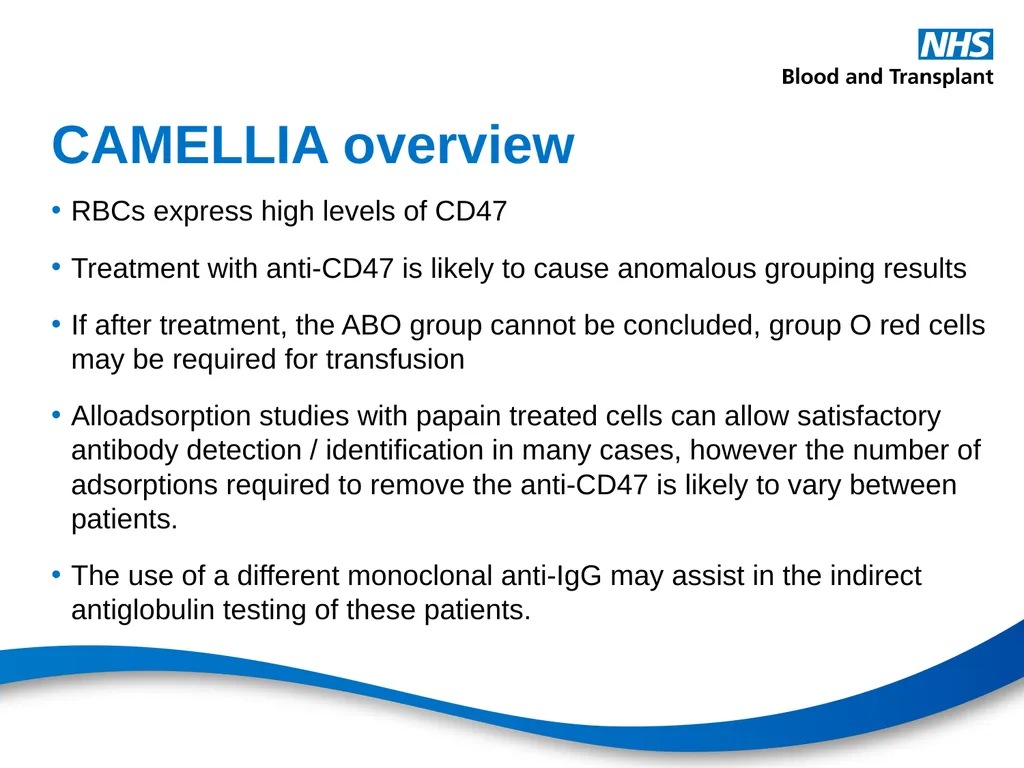 Therapeutic monoclonal antibodies & blood - slide 9 of 18