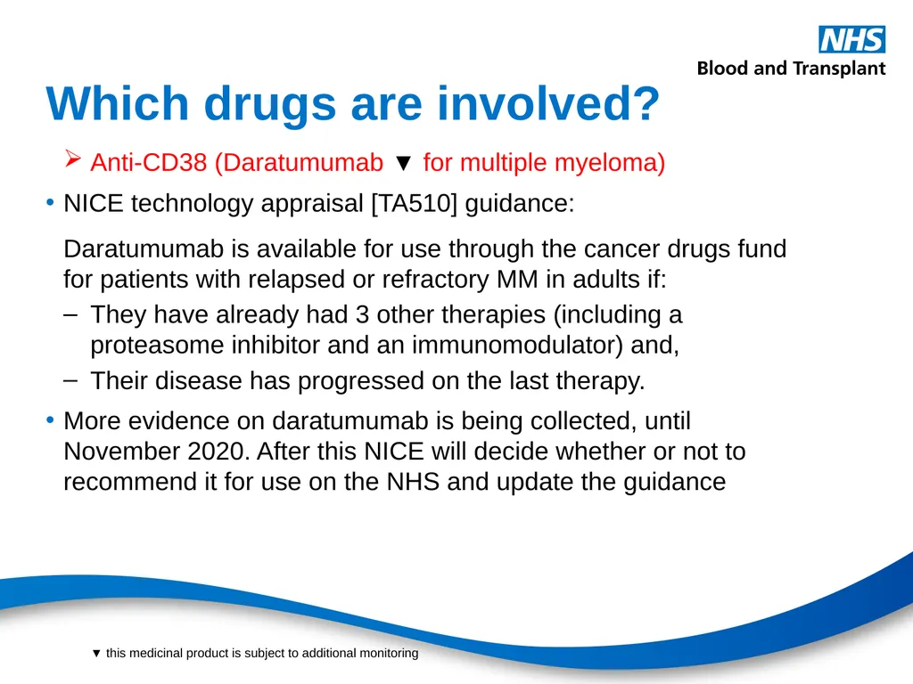 Therapeutic monoclonal antibodies & blood - slide 3 of 18