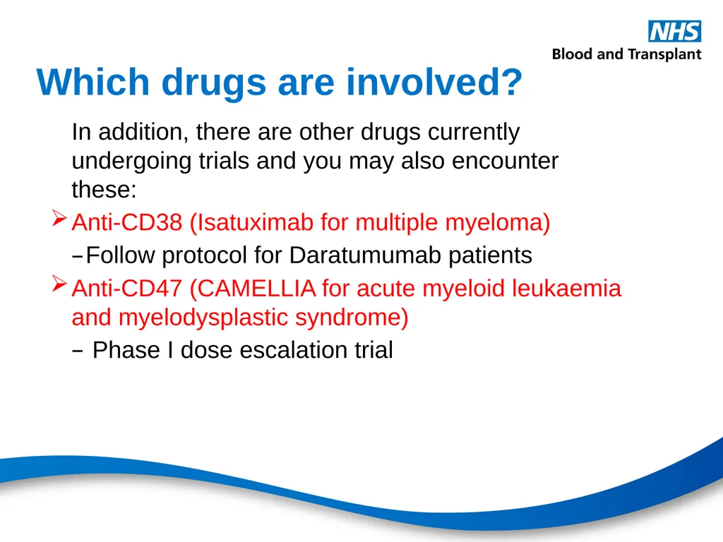 Therapeutic monoclonal antibodies & blood - slide 4 of 18