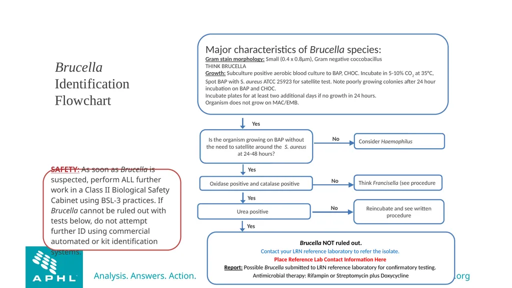 Agents of Bioterrorism Brucella species: - slide 19 of 21