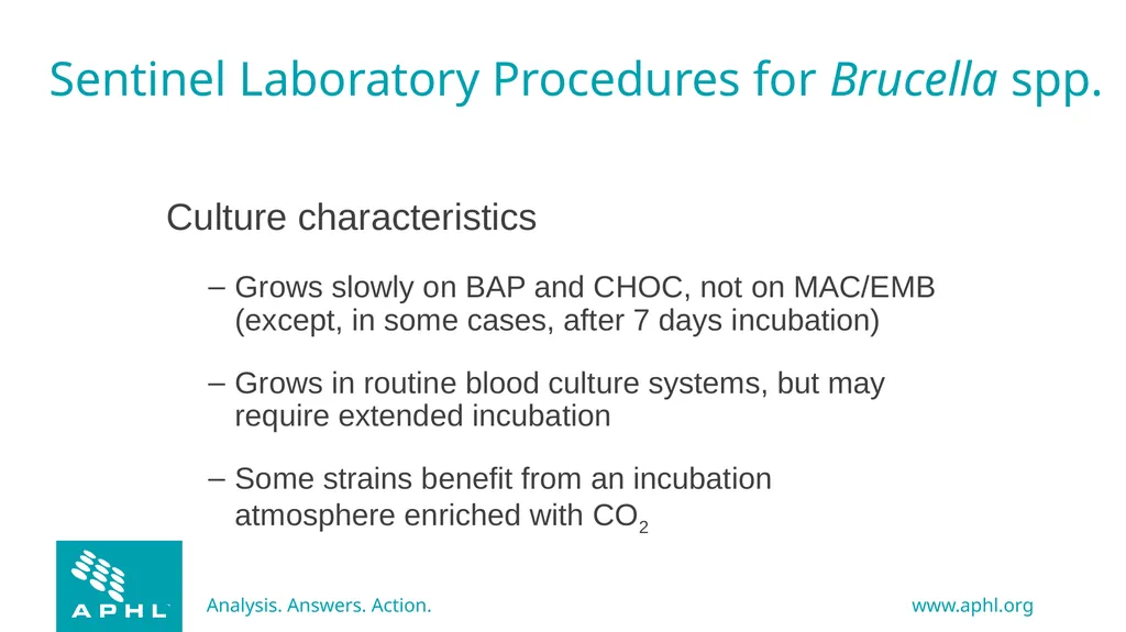 Agents of Bioterrorism Brucella species: - slide 10 of 21