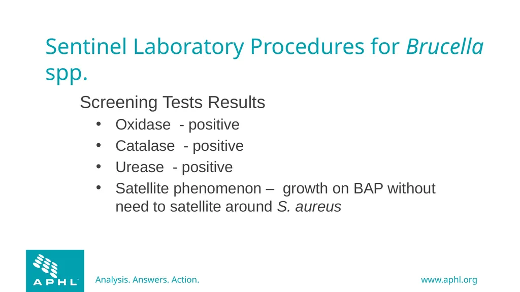 Agents of Bioterrorism Brucella species: - slide 16 of 21