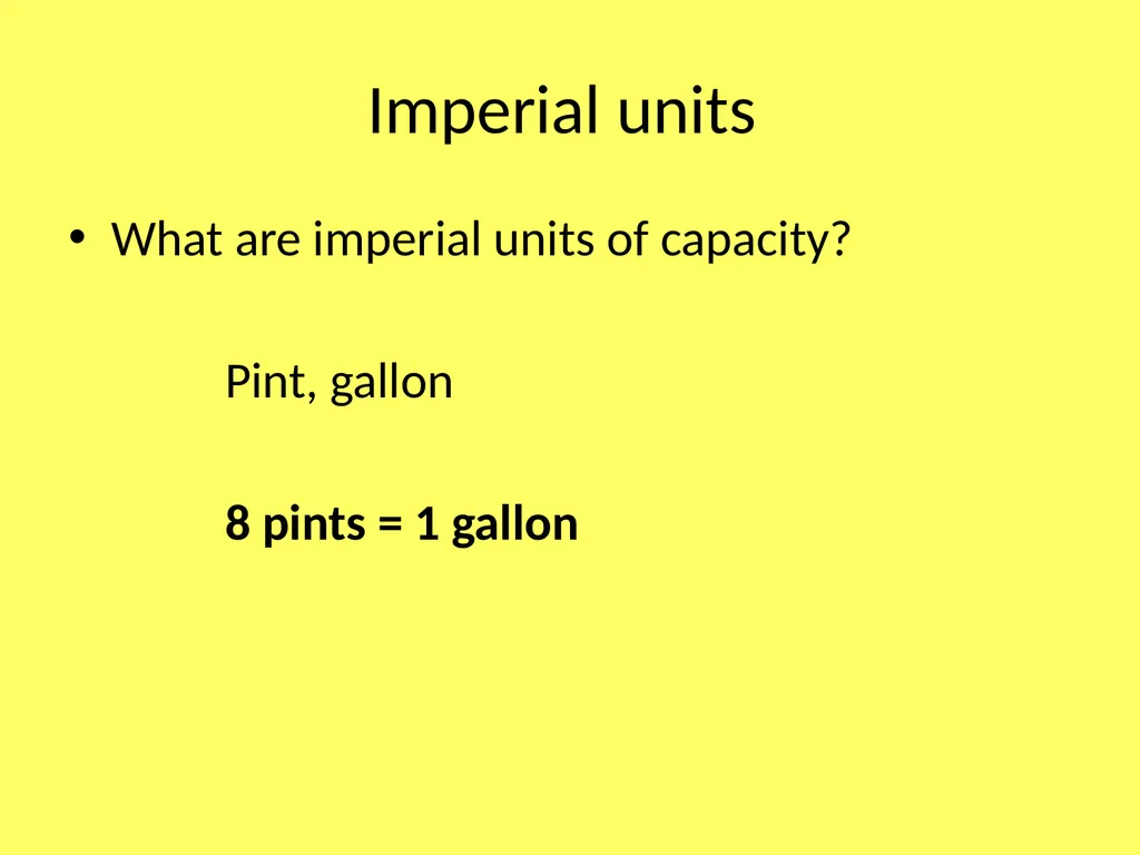 Functional Skills Maths Metric and Imperial - slide 8 of 11