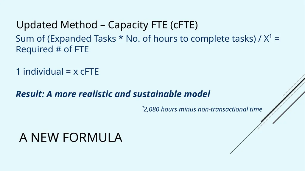 Workload Measurements A More Realistic Approach to - slide 22 of 26