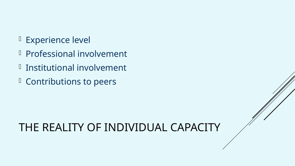 Workload Measurements A More Realistic Approach to - slide 19 of 26