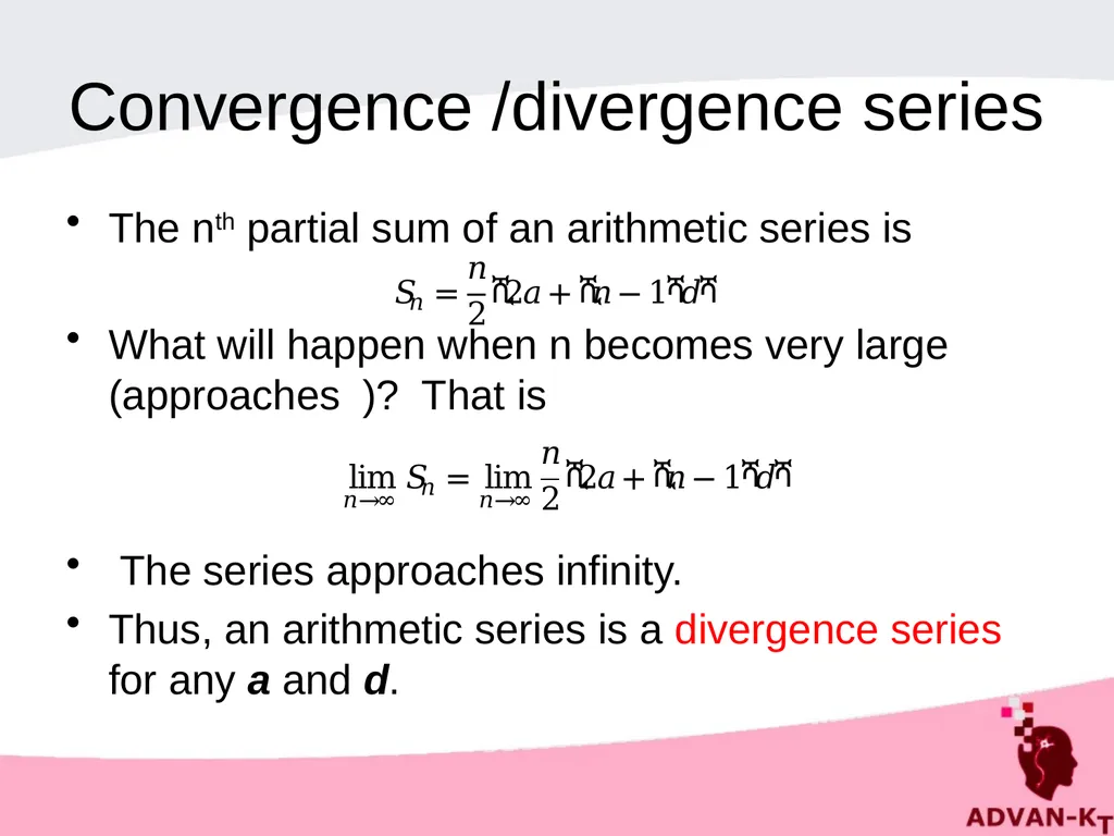 SEQUENCES AND SERIES Introduction - Sequence A - slide 18 of 20